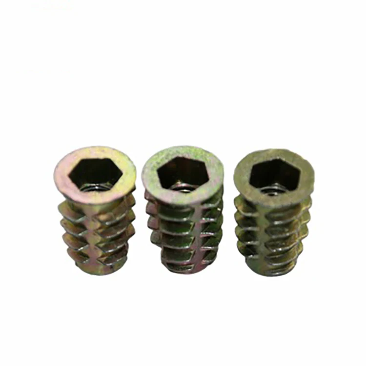 Гайка производства трапециевидная Шестигранная углеродистая сталь Резьбовая вставка конусный замок гайка