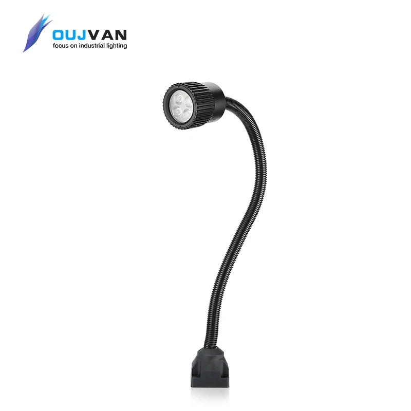 OUJVAN 24v Flexible Mechanics work lamp & LED Machine Tool Light IP65 Waterproof CE FCC