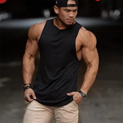 
Private label compression tank top men wholesale bodybuilding stringer tank top bodybuilding 
