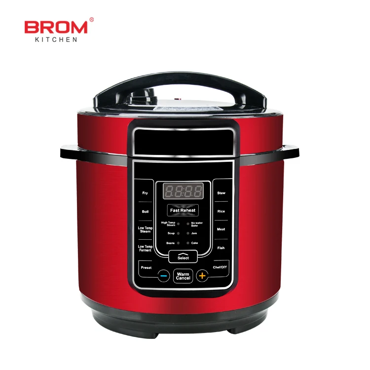 Портативный 3 литра электрическая кастрюля для супа Многофункциональный микроволновой паровой цифровой мини-электрическая плита из нержавеющей стали