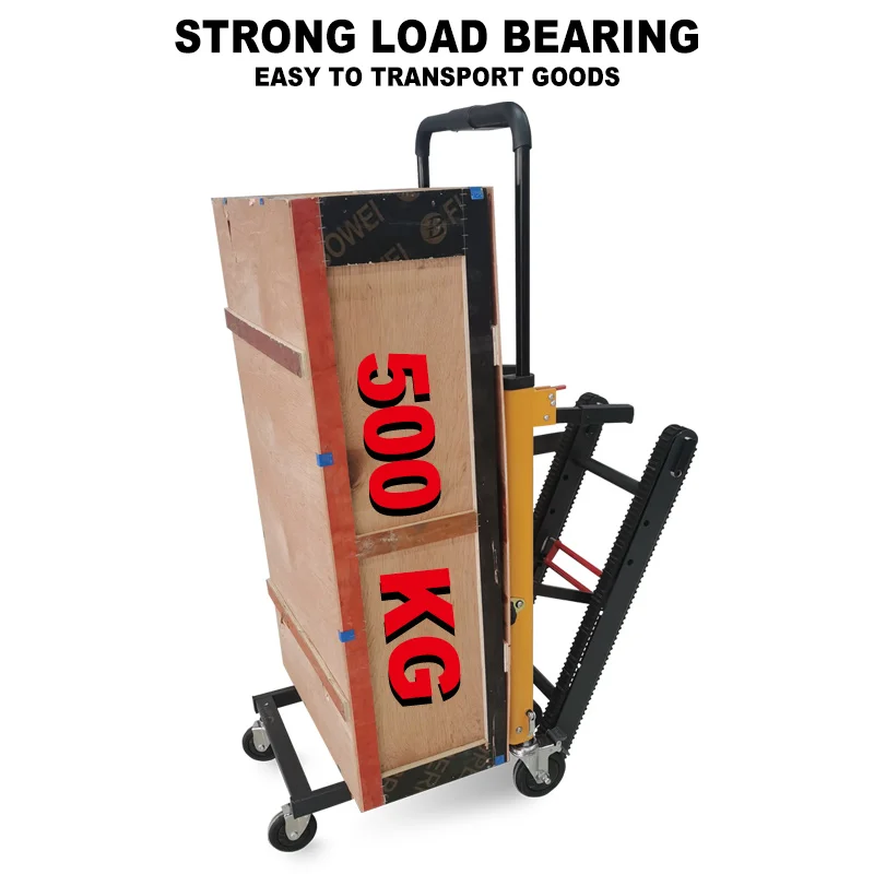 2024 new arrivals Heavy Duty Foldable Stair Climbing Hand Cart Stair Truck Electric Stair Climber with Cheap Price