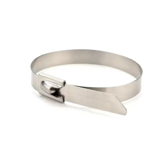 factory directly sell high quality 201/304/316 ball lock stainless steel cable tie metal cable tie cable bundle zip ties