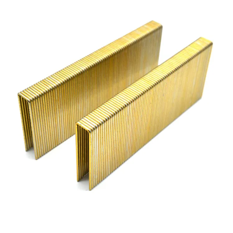Factory Price Customized OEM 5000pcs 22Ga Crown 10.6mm Galvanized Industrial Staples