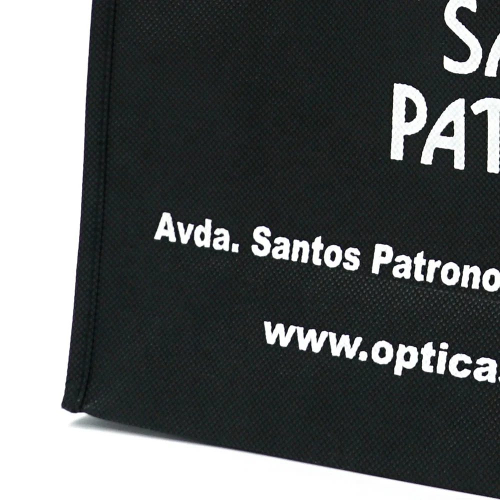 portable nonwoven tote bags Reusable Custom  nonwoven Shopping Bag Eco-Friendly Recycled Non-woven clothing shopping bag