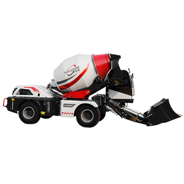 Self Loading Cement Mixer Truck Concrete Mixing LZ3500R