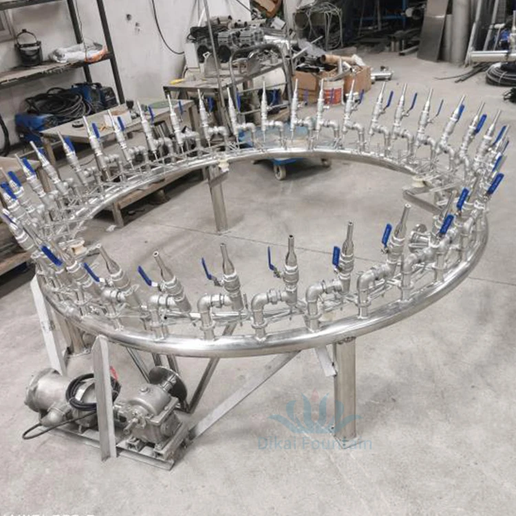 High Quality Brass Jet Water Fountain Spray Nozzle For Outdoors Pools Accessories