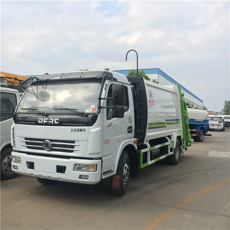 CLW Dongfeng 4x2 120hp 3 тонны уплотнитель мусора отходов транспортная тележка