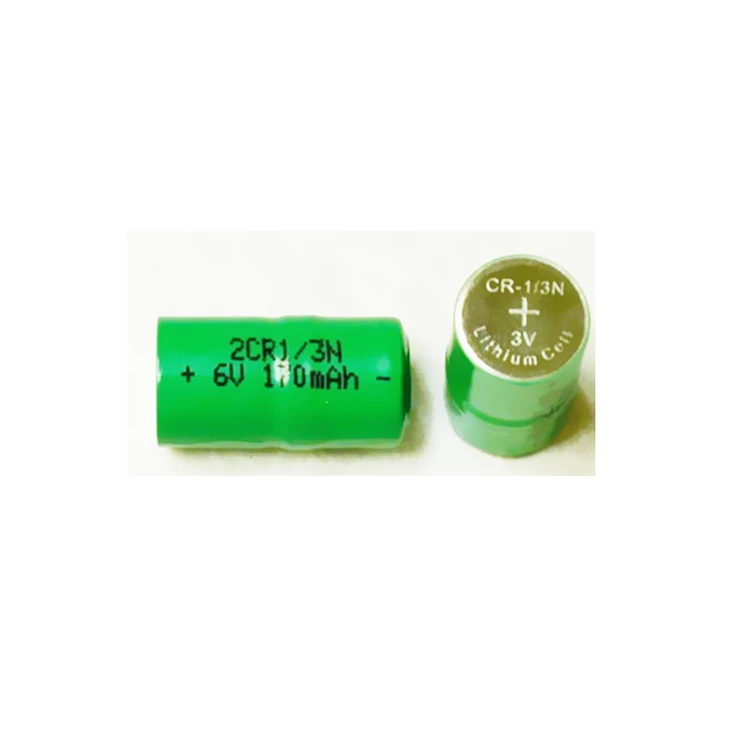 2cr1/3n 6V LiMnO2 28L CR1/3n Lithium Battery 2CR1/3N CR123A CR2 Battery