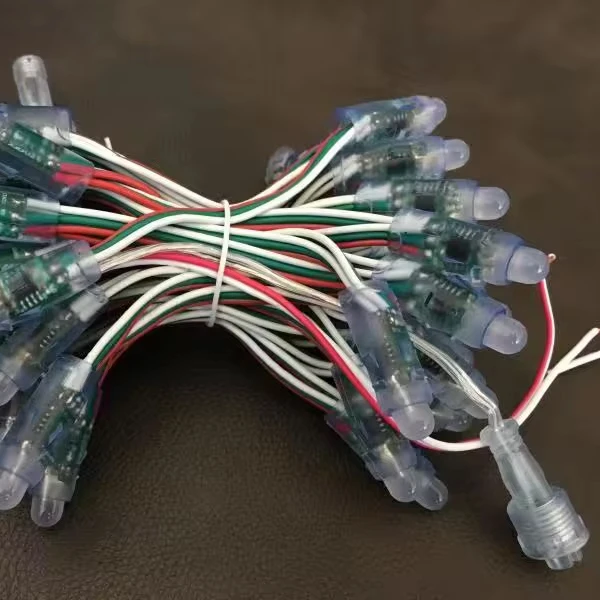 2811ic 18AWG CABLE dc 5v 12v   Waterfall curtain lights  for coffee  home decoration