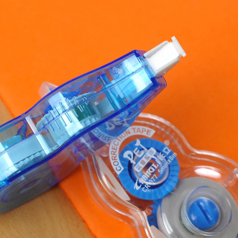 Correction Tape Roller 8mx5mm White Sticker Tape for Student Error Eraser Tape School Office Supplies Stationery