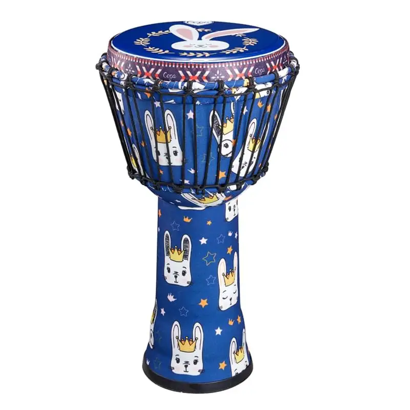 colorful PVC  Hand Percussion arabic Drum rope Djembe with rope 10inch musical toys for kids
