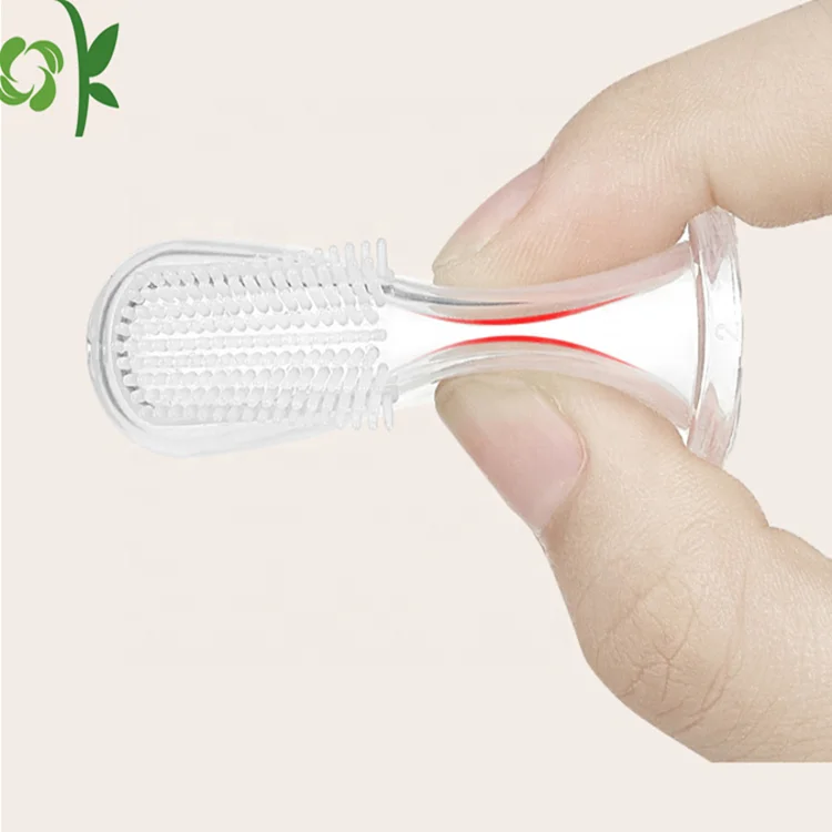 OKSILICONE детская зубная щетка для чистки полости рта Мягкая Силиконовая не содержит Бисфенол А многоразовая