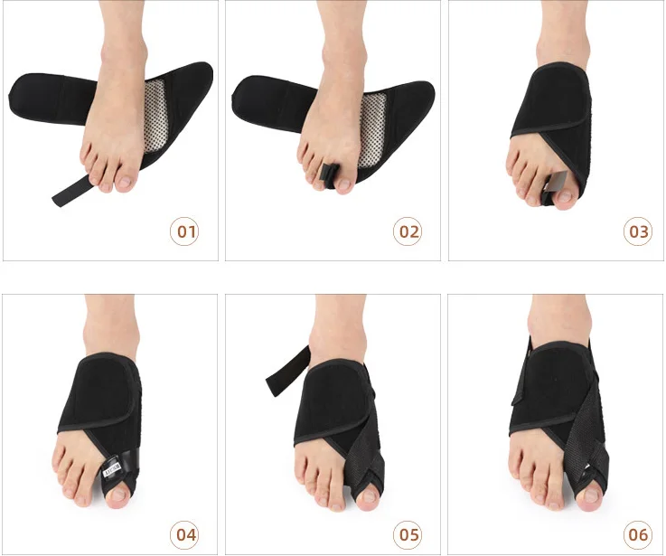 Footcare Hallux Valgus Gel Toe Stretcher Big Toe Protector Bunion Corrector  Separators