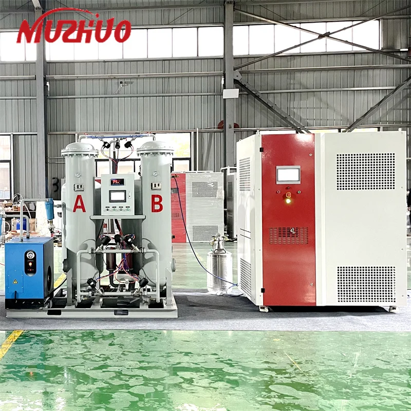 NUZHUO Top Ranking Liquid Nitrogen Generating Plant Medical Grade Liquid Nitrogen Generator Hot Sale