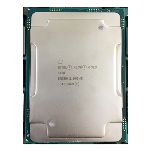 Hot selling Intel Xeon Gold 6130 CPU 16 core 32 thread 2.1ghz server Processor