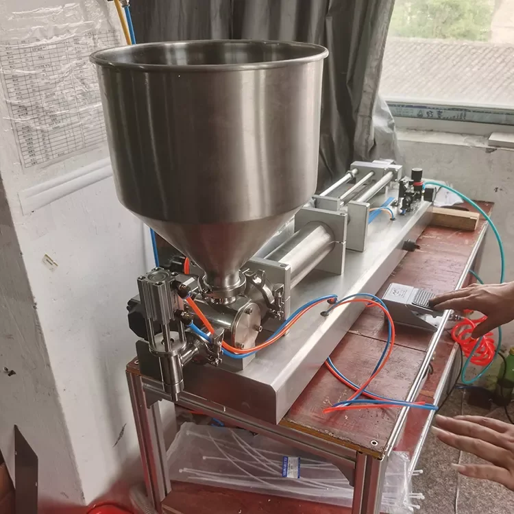 glucose syrup filling machine Condensed milk filling machine/filler