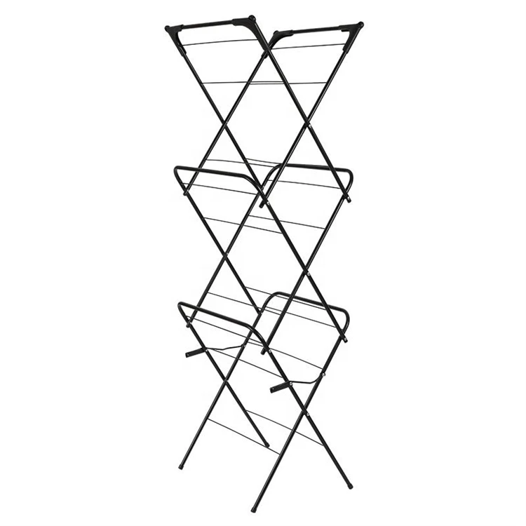 Heavy Duty Telescopic Clothing Laundry Baby Clothes Hanger Garment Drying Rack Dryer Stand