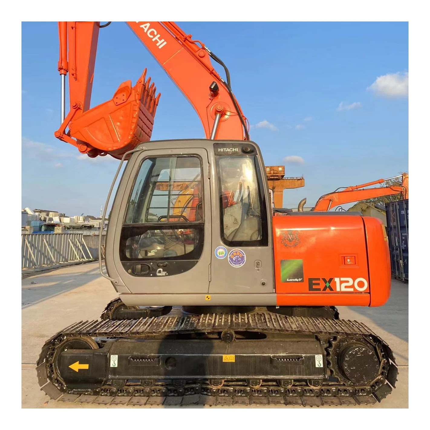 Экскаватор Hitachi ex120 оригинальный сделанный в Японии ex120-5 ex120-3 ex200