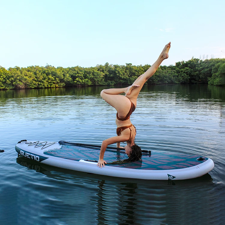 OEM Cheap Plastic TPU ECO-Friendly Inflatable Stand Up Yoga SUP Paddle Board
