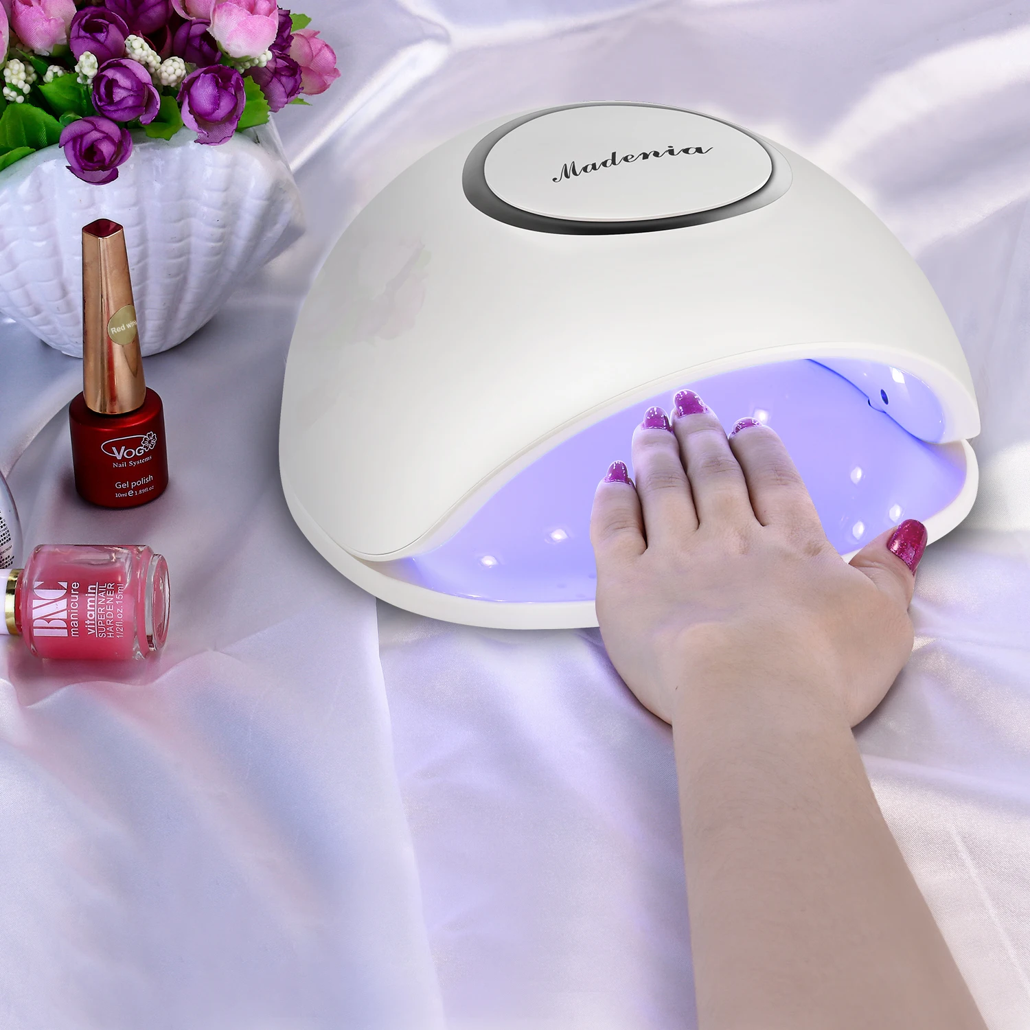 Madenia uv nail set led lamp nail dryer uv lamp for nails