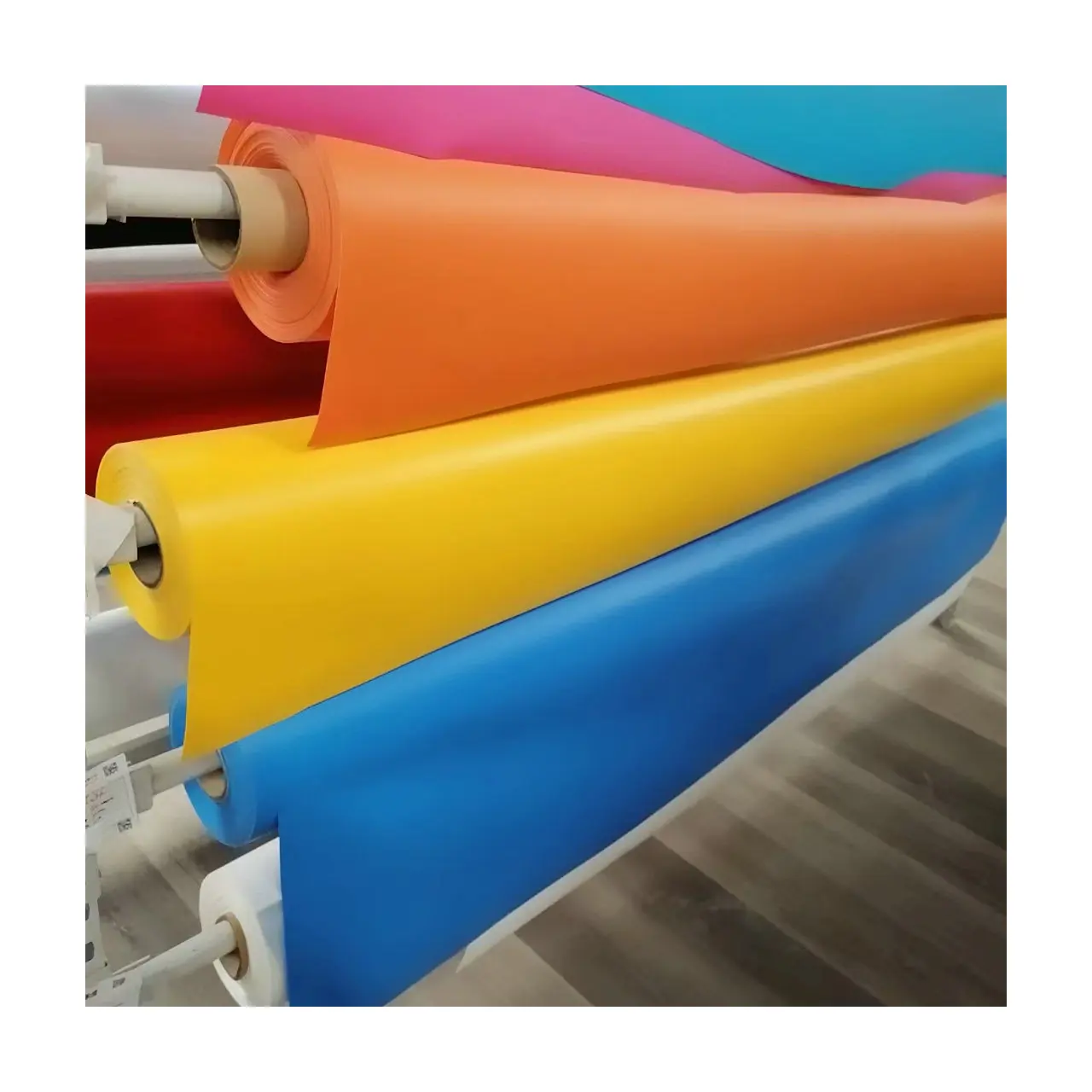 Sijiatex waterproof pvc coated polyester tarpaulin tear-resistant pvc fabric for fast roll up doors