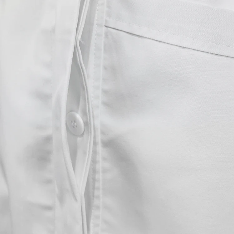 Лучшее качество белое платье для медсестры лабораторные пальто с коротким рукавом униформа больницы