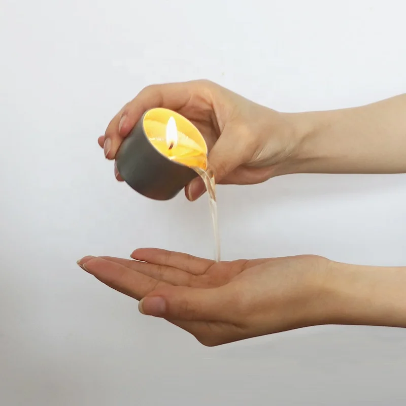 Shear Butter Massage Oil Candle Private Label from Chinese factory