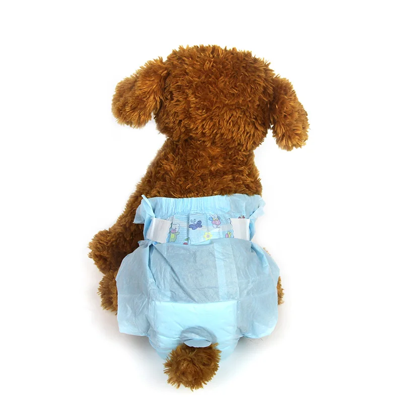China factory free sample disposable full size female pet dog diapers
