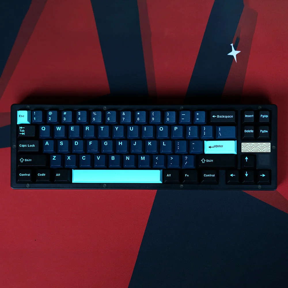 Shenzhen Manufacturer Multi-Color 104-key PBT /ABS Doubleshot Backlit OEM Highly Mechanical Keyboard Cherry Keycaps