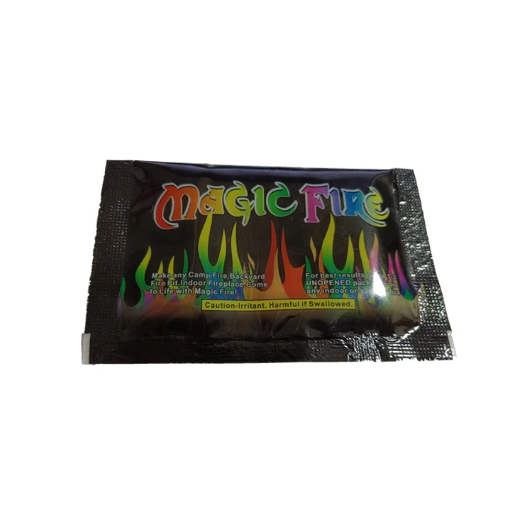 wholesale professional colored fire 10g 15g 25g 30g magic fire colorful flames powder mystical fire