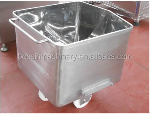 stainless steel 304 EU standard Meat Trolley 200L