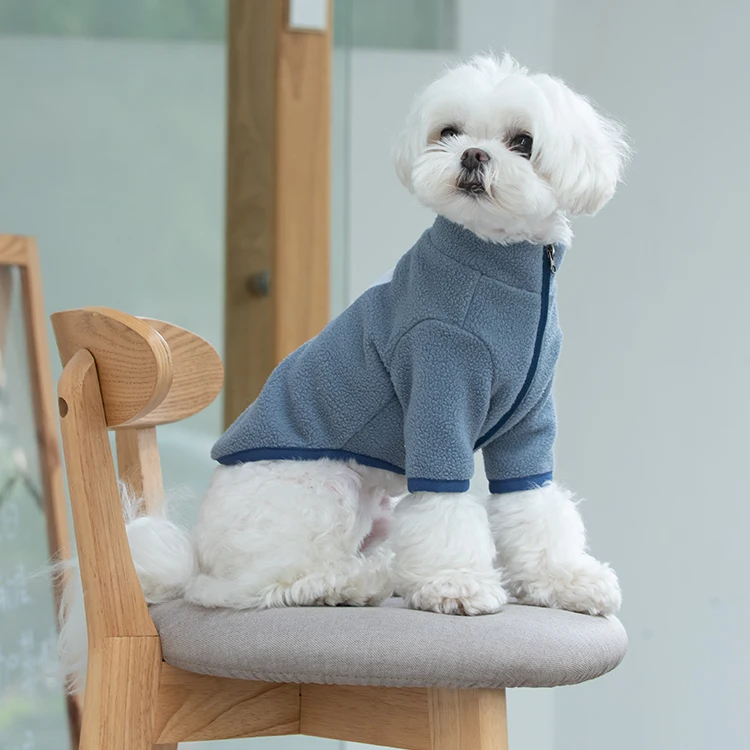 Dog Cashmere Coat Candy Colored Korea Style Warm Breathable Clothes for Small Dogs