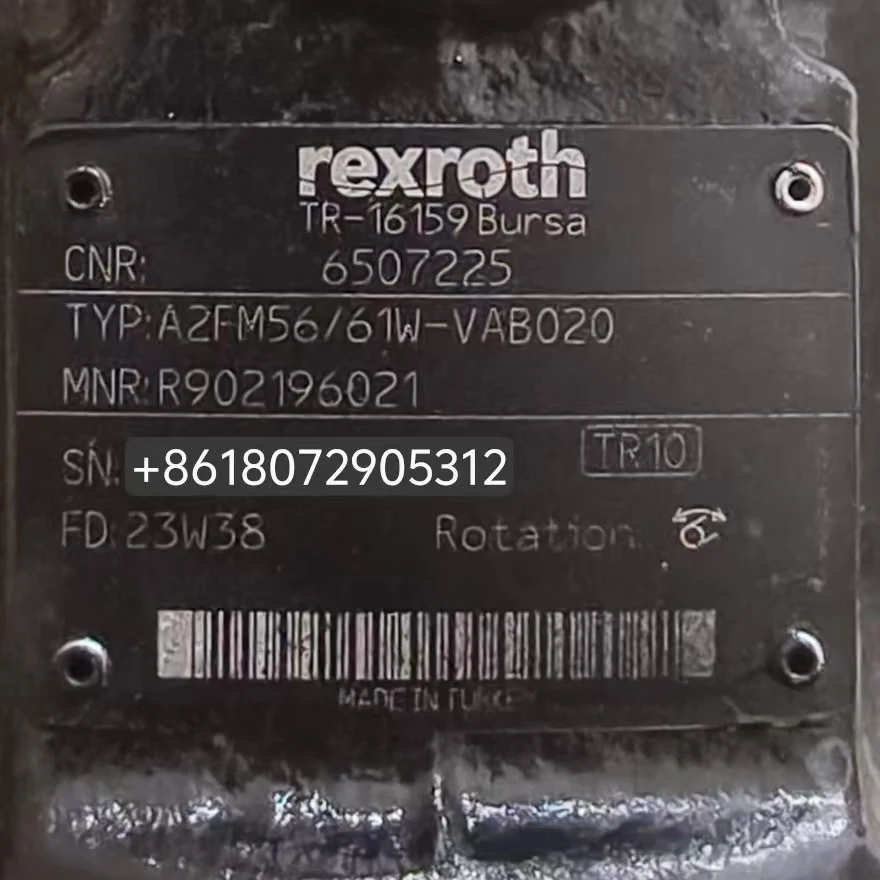 Оригинальный Гидравлический поршневой двигатель A2FM56 для Rexroth детали строительной техники гидравлические моторные насосы в большом наличии