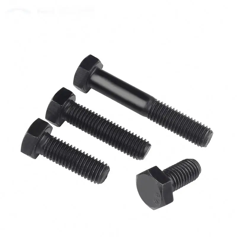 High Tensile Fastener Grade 8.8 Hex Bolt Din931 Din933 Metric Stainless Steel Galvanized Hex Bolt