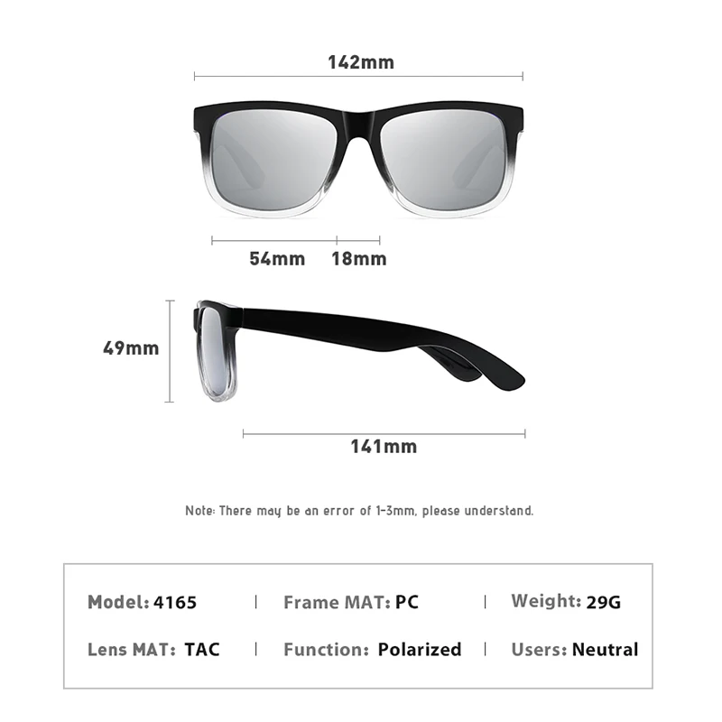 Classic wholesale bulk custom logo UV400 anti glare glasses men women square sunglasses polarized lentes de sol