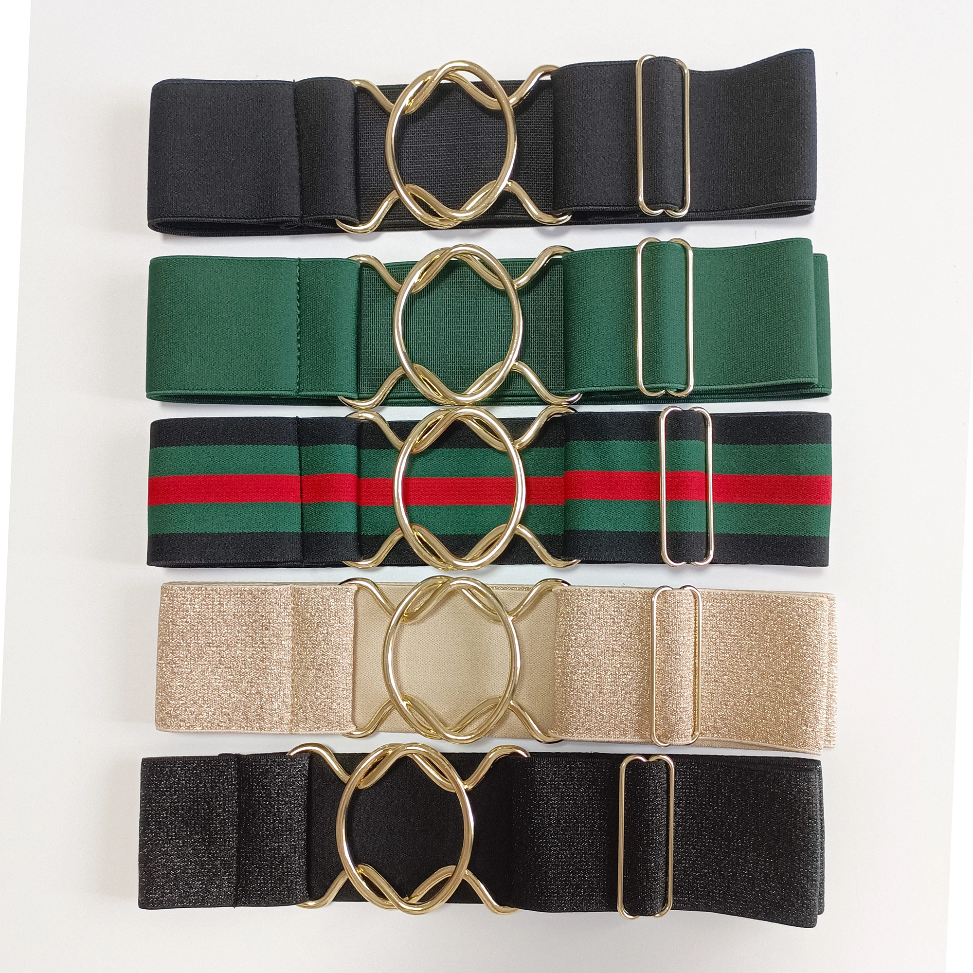 2 Inch 5 cm Wide High Waist Equestrian Belts with Circle Buckle for Horse Riding and Bits