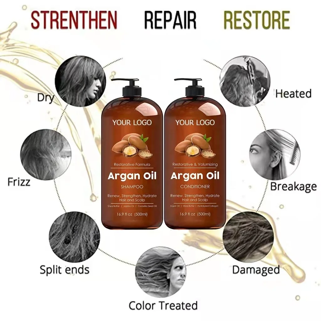Argan oil italian shampoo tea tree oil shampoo and conditioner
