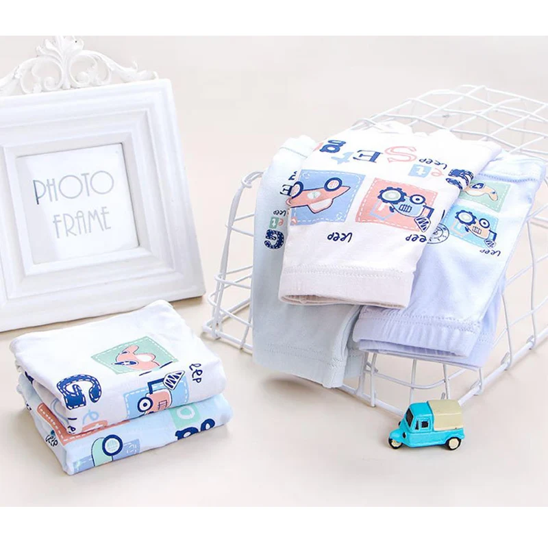 
toddler boy shorts underwear cotton spandex cartoon printing low MOQ boxer underwear boys in tight underwear for big boy 