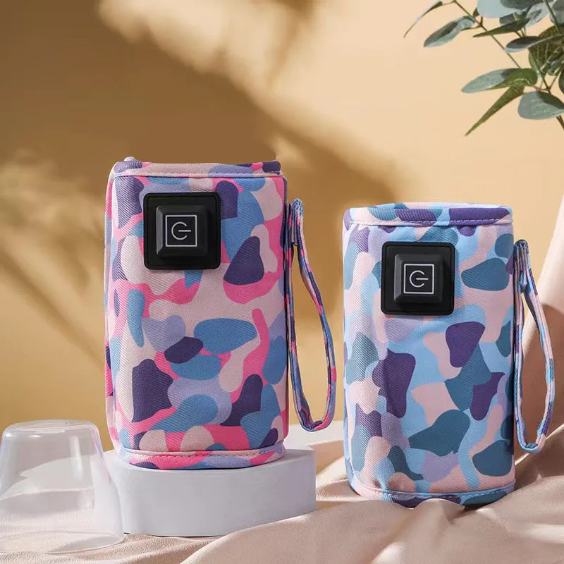 multifunctional Portable USB Travel Milk Heat Keeper Bottle Baby Bottle Warmer with Keep Warm