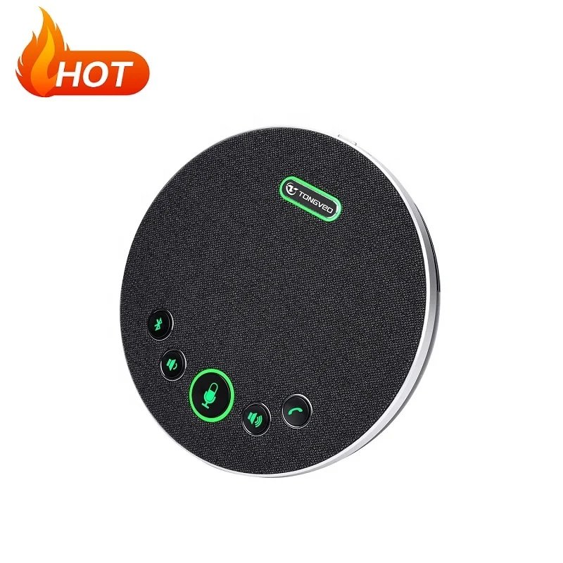 Speakerphone Microphones Enhanced Voice Pickup BT Desktop home office conference speaker