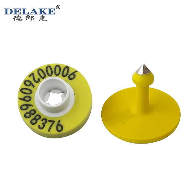 Bluetooth Rfid 134 2 МГц Ушная бирка отслеживание управления рогатого скота Коза Овцы лошади кролика