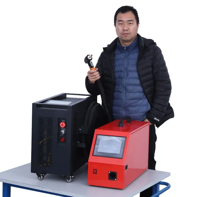 Air Cooling Hand Held 1500W Laser Welding Machine Welding 2-3mm stainless steel 1mm aluminum