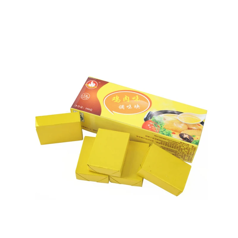 Price for Halal chicken bouillon cube soup stock bouillon stock