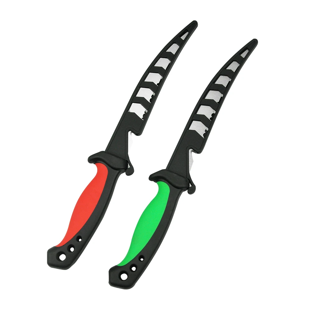 
New Stainless Steel Fish fillet Knife Tools for fishing Soft PP+TPR Handle Knife Fishing 