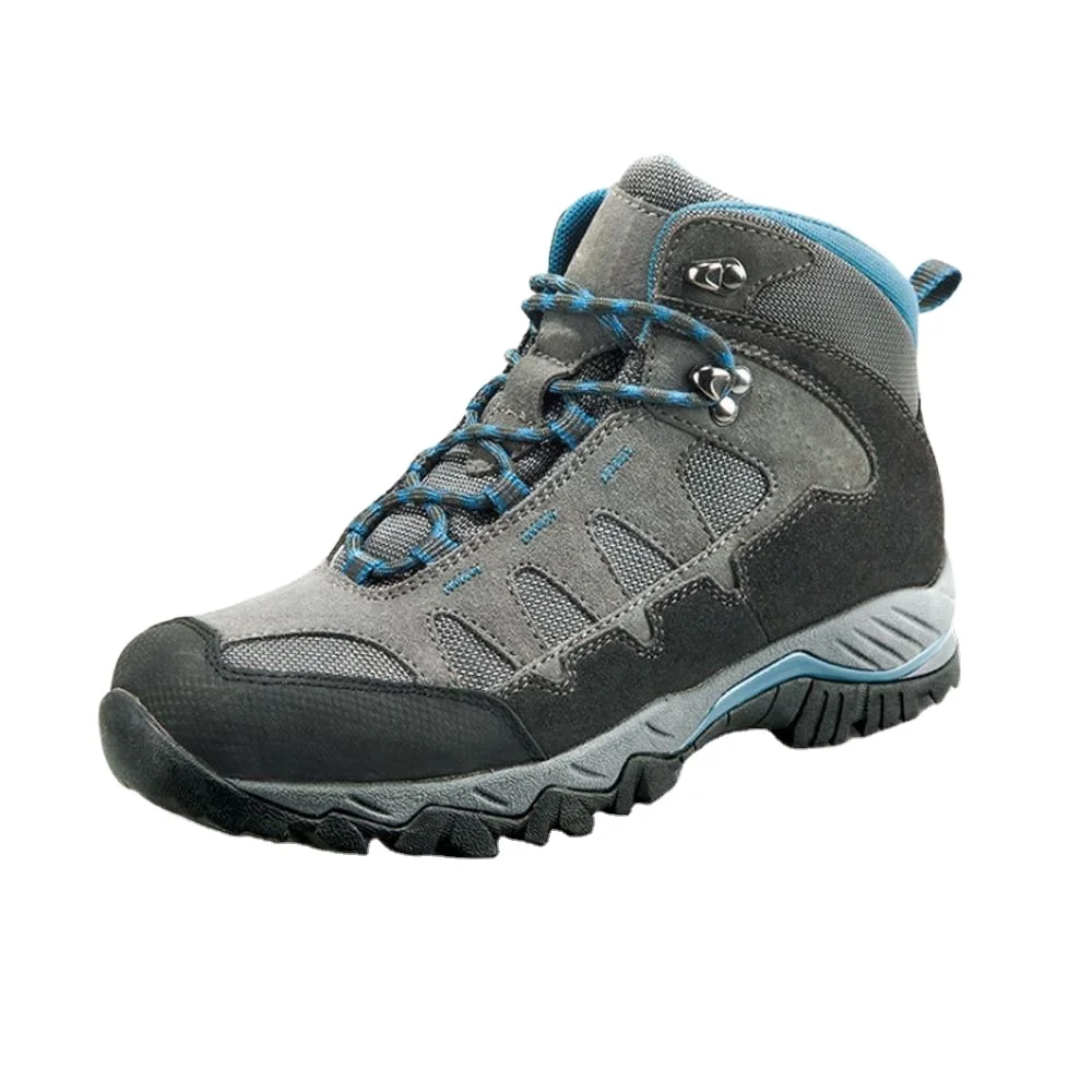 High Quality Travel Leather Outdoor Hiking Shoes Comfortable Trekking Shoes for Men