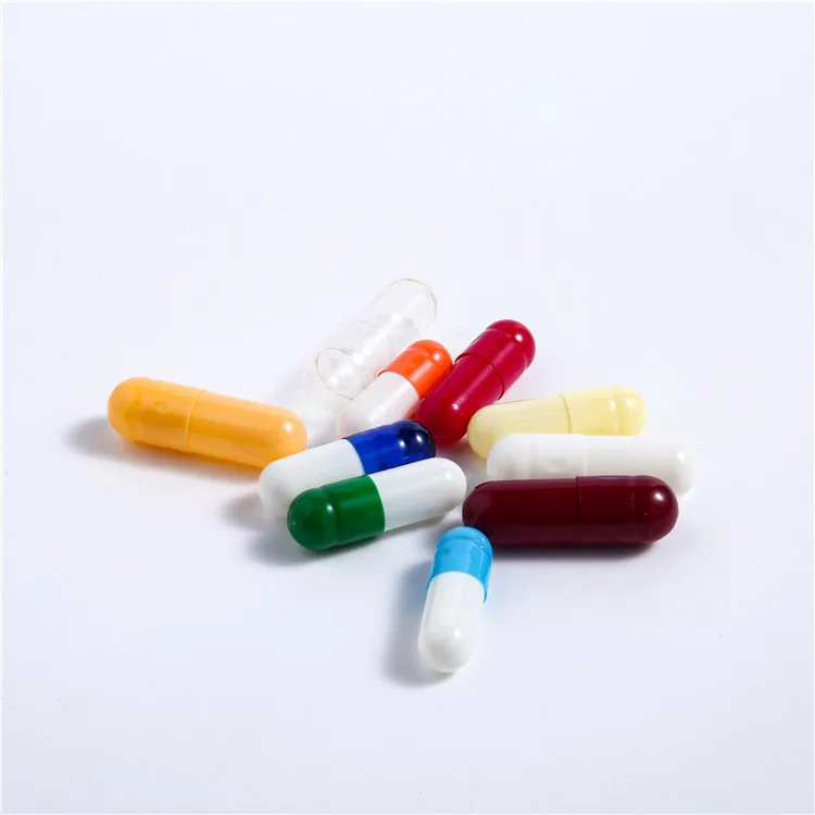Customize Printed Size 00 0 1 2 3 4# Empty Capsule Supplier Gelatin HPMC Label Printed Empty Capsule in Bulk