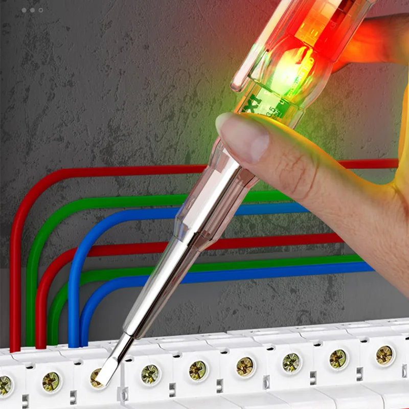 Delixi Electrician electrician special high-brightness color light measurement electric pen test disconnection