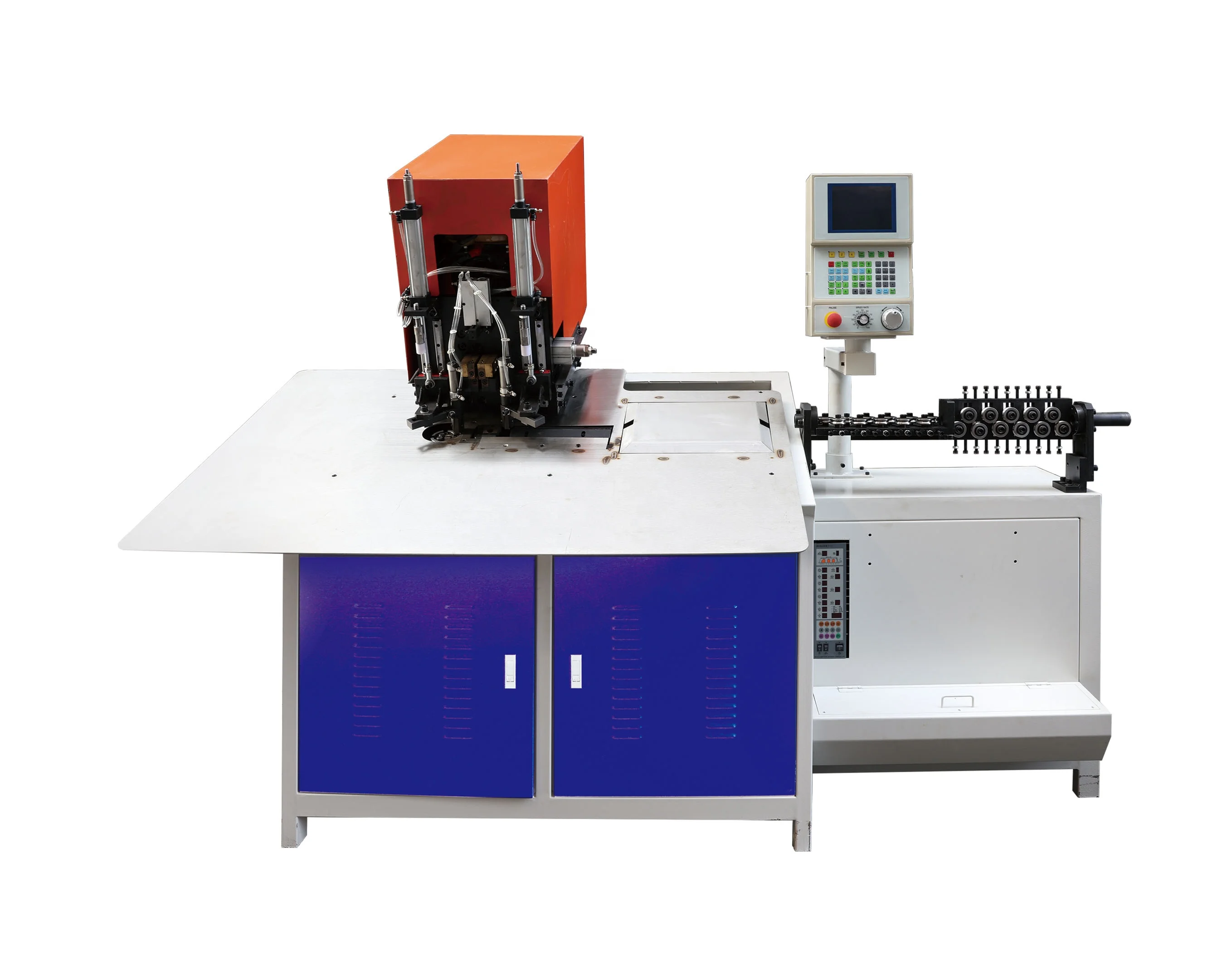 Equipo превосходный автоматический Соединительный станок с гибкой и сварочной проволокой, встроенный Соединительный станок с ЧПУ, стальной стержневой 1000