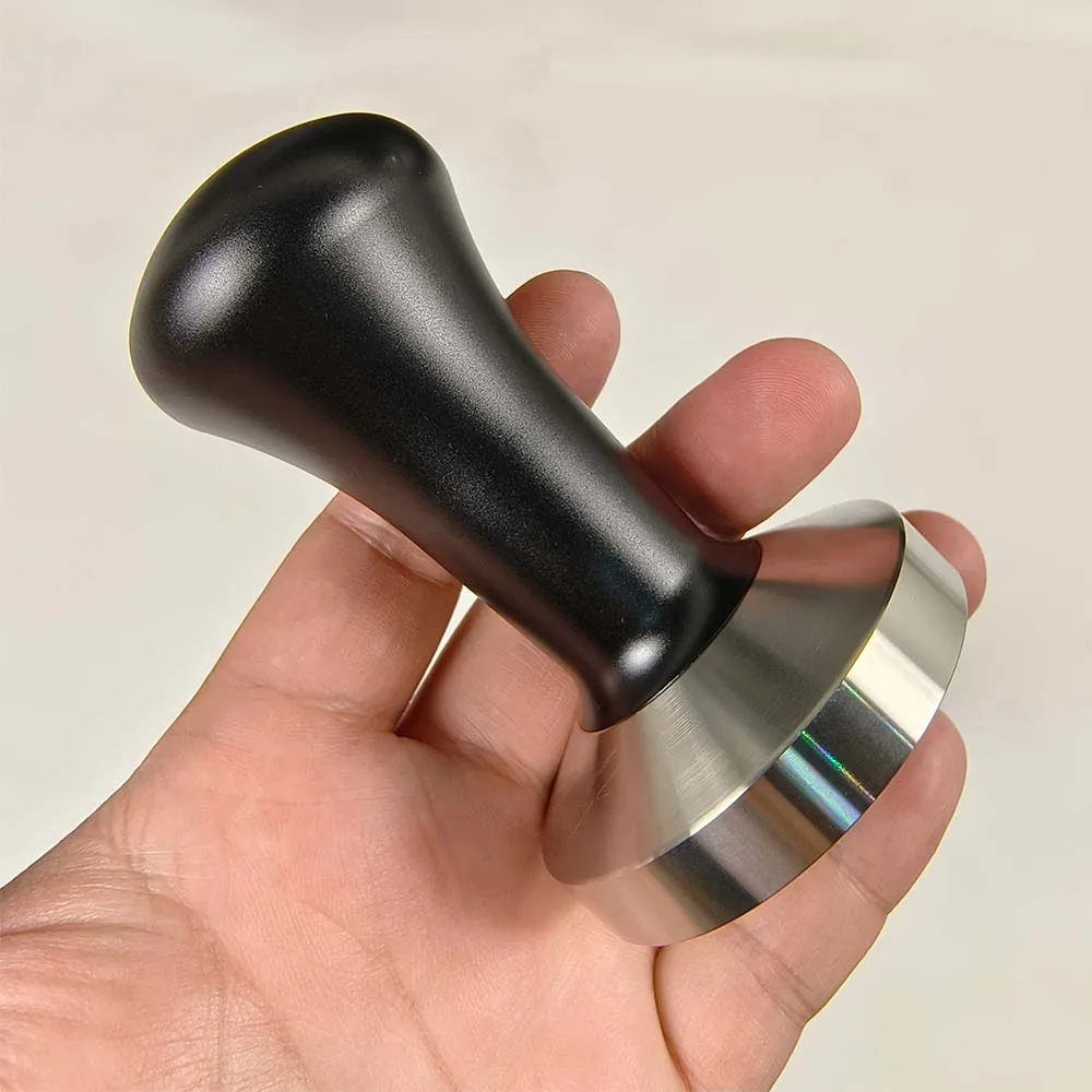 Coffee Accessories Tools 58mm Espresso Tamper Barista Coffee Tamper With Flat Stainless Steel 304 Base