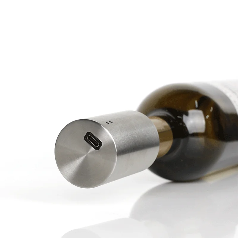 Personalized Logo Electric Wine Save Machine Gifts Wine Preserver Automatic Vacuum Stopper